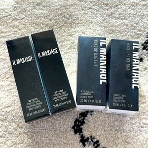 2x shade 60/IL MAKIAGE foundation & x2 primer